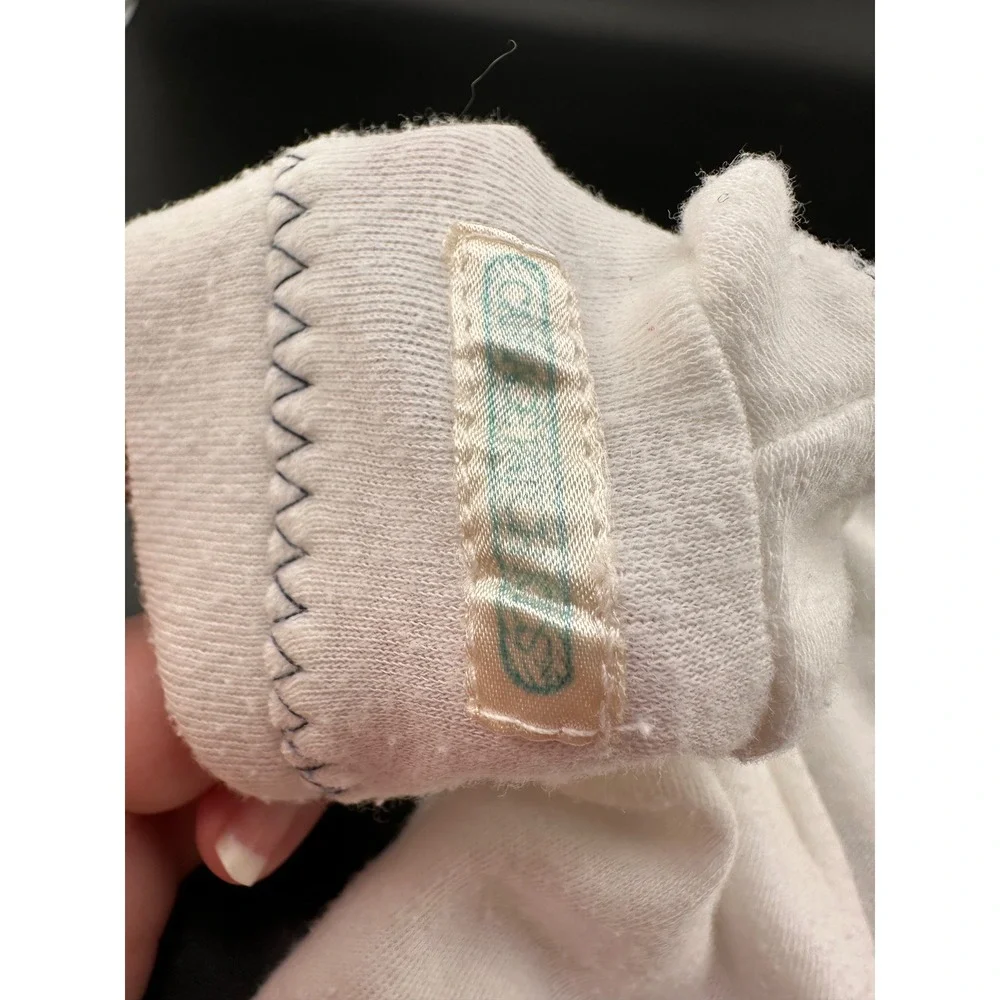 Coleco Cabbage Patch Kids 1980s White Shirt Navy Trim Boys Vtg 1983 Doll clothes